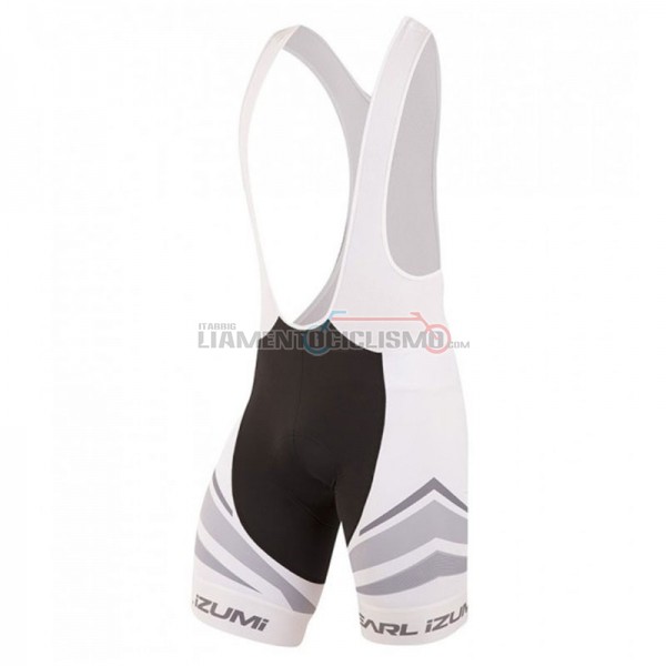 Abbigliamento Ciclismo Pearl Izumi Manica Corta 2018 Grigio Bianco